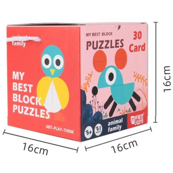 Puzzle Animal 30 Cartes – Image 2