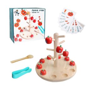 Baby Montessori Digital Apple Tree Education Math Toys