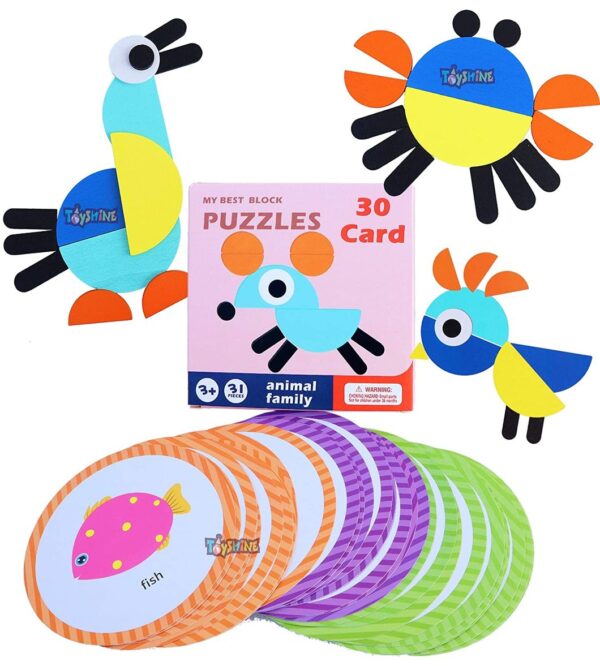 Puzzle Animal 30 Cartes