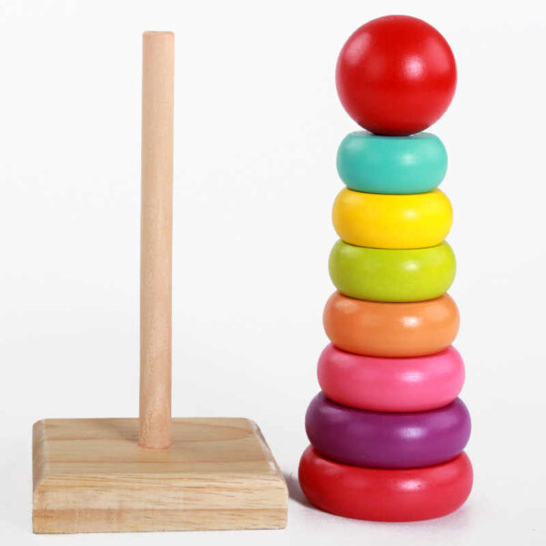 Jouet En Bois Rainbow Tower +36m