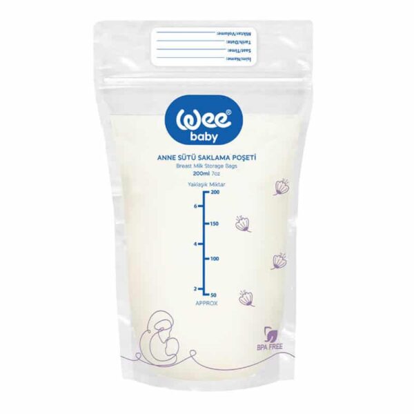Sac de stockage de lait maternel Wee Baby – Image 3