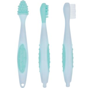 Bébé Confort Set de 3 Brosses à Dents avec Etui Sailor