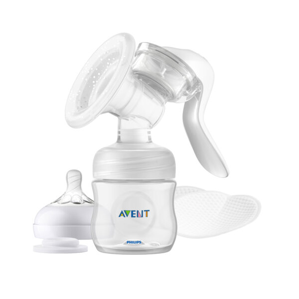 Tire-lait manuel natural motion Transparent de Philips AVENT – Image 2
