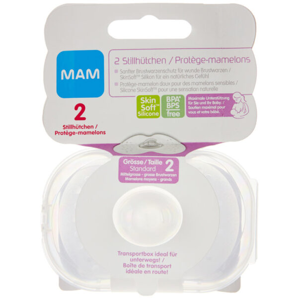 Bout de Sein Silicone Lot de 2 MAM – Image 4
