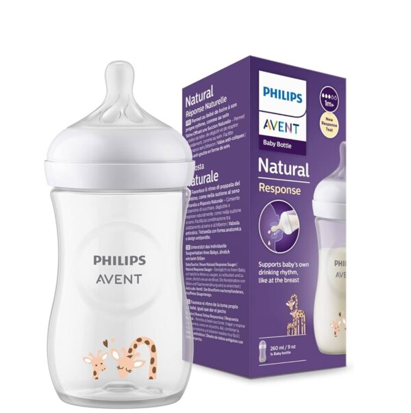 Biberon Natural Response En Plastique 260ml Philips Avent