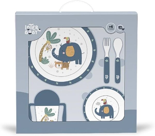 Set de Repas 5 Pièces Mi Primera Vajilla Inter Baby – Image 2