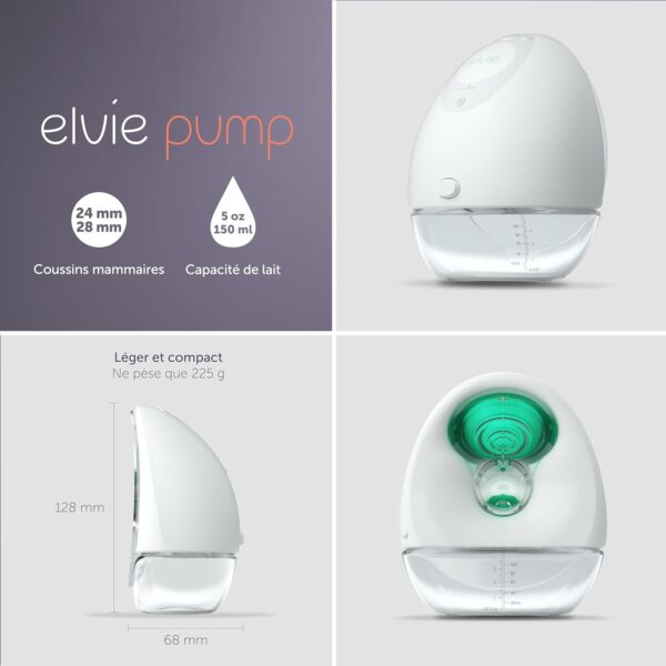 Tire-lait Électrique Mains Libres Portable ELVIE – Image 4