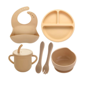 Ensemble Vaisselle 6 Pièces en Silicone SHEIN