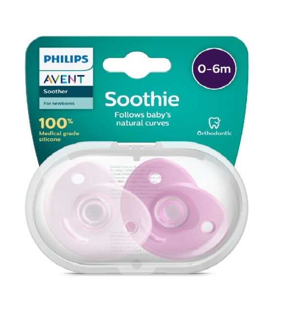 Lot de 2 Sucettes Soothie Avent Philips