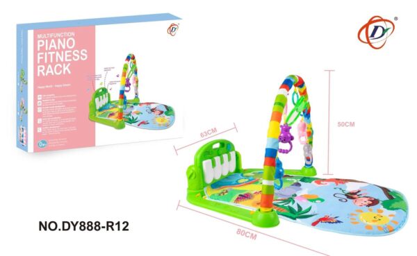 Tapis d'éveil Piano Fitness Rack Multifonction – Image 3