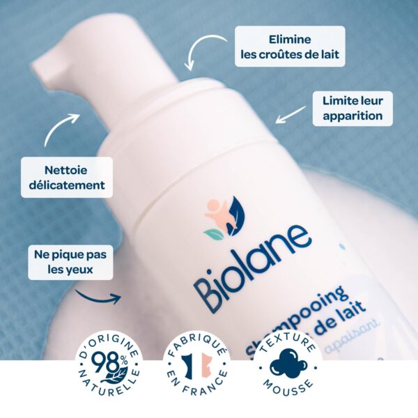 Shampooing croûtes de lait Biolane – Image 2