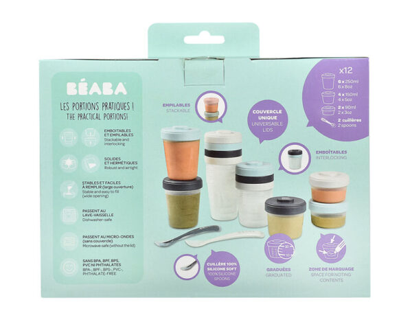 Pack Pots de Conservations 1er Repas Béaba – Image 3