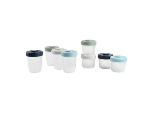 Lot de 8 portions clip 2ème âge (4X150ml et 4X250ml) Beaba – Image 3