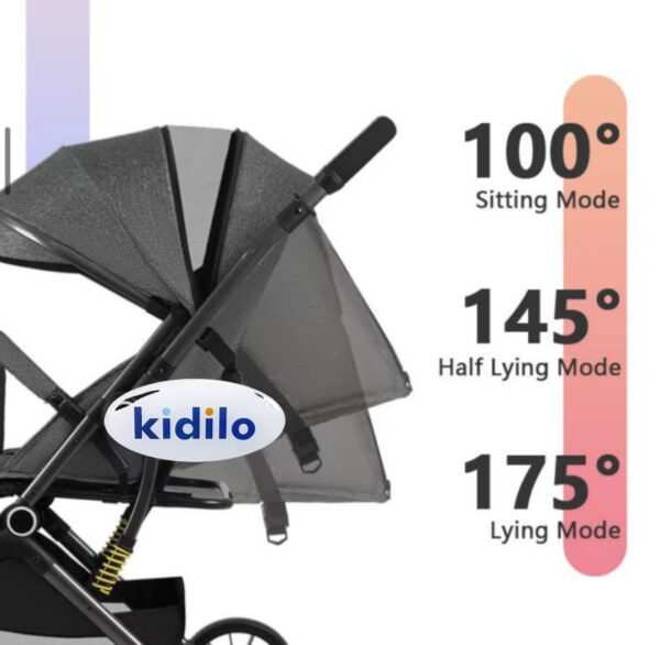 Poussette Réversible légère Kidilo – Image 2